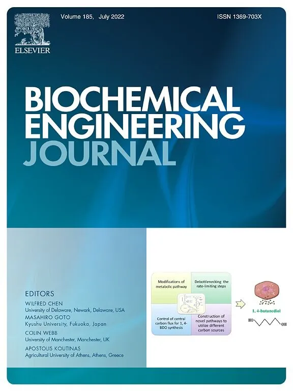 Biochemical Engineering Journal Cover